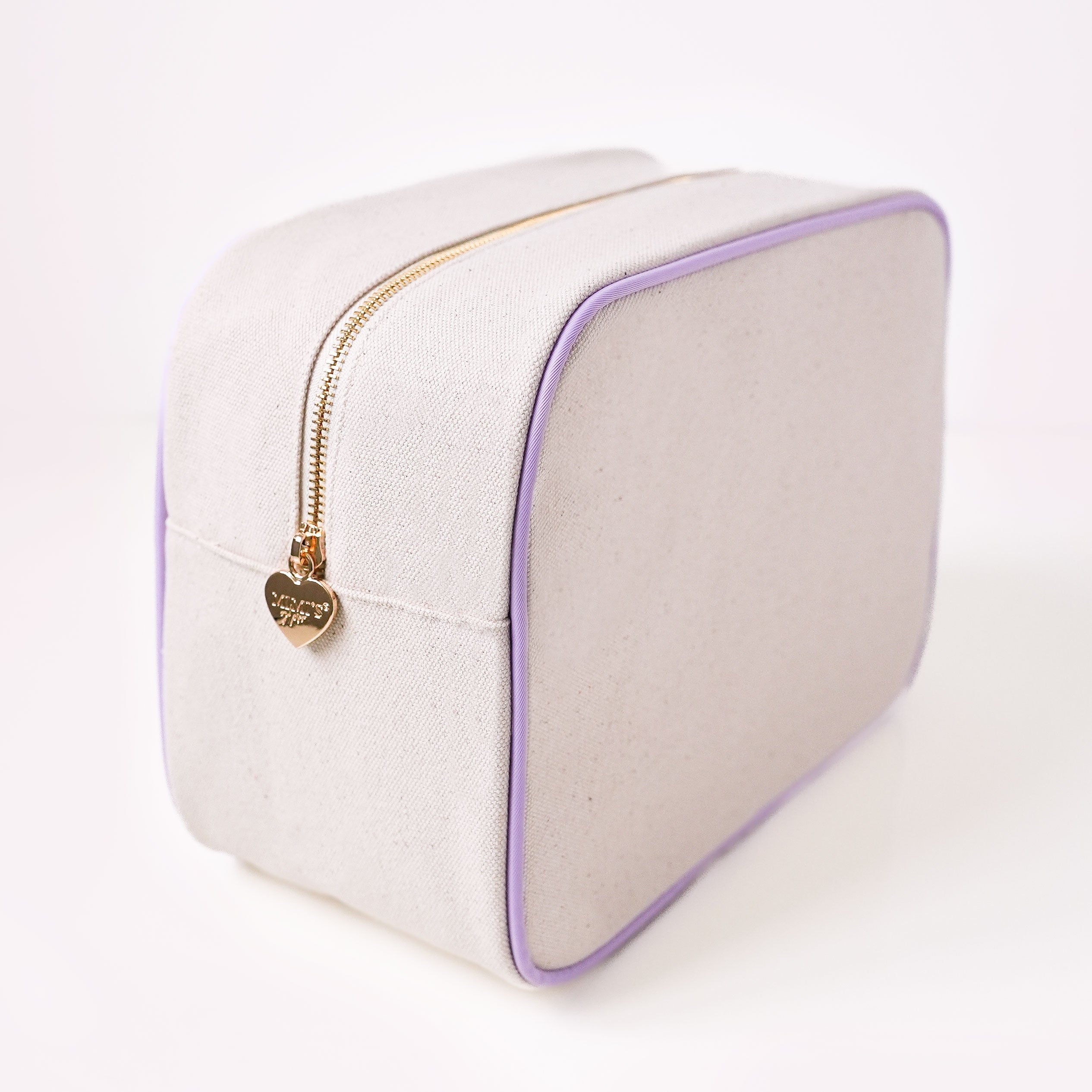 Ava Canvas Kulturtasche Flieder