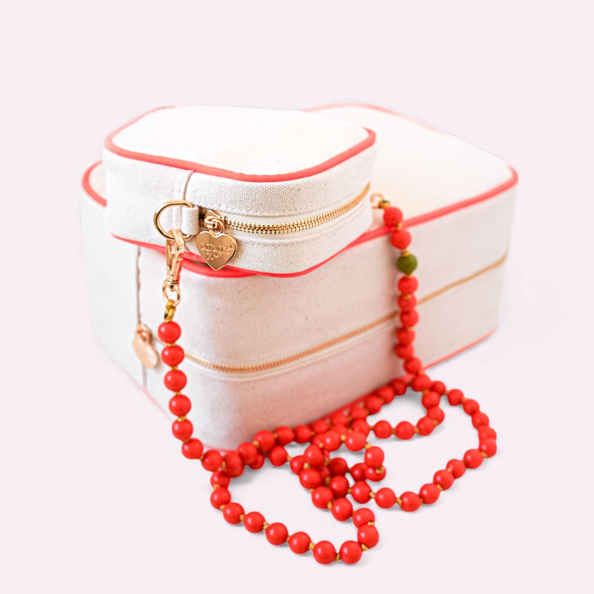 Lily Canvas Tasche Neon Orange