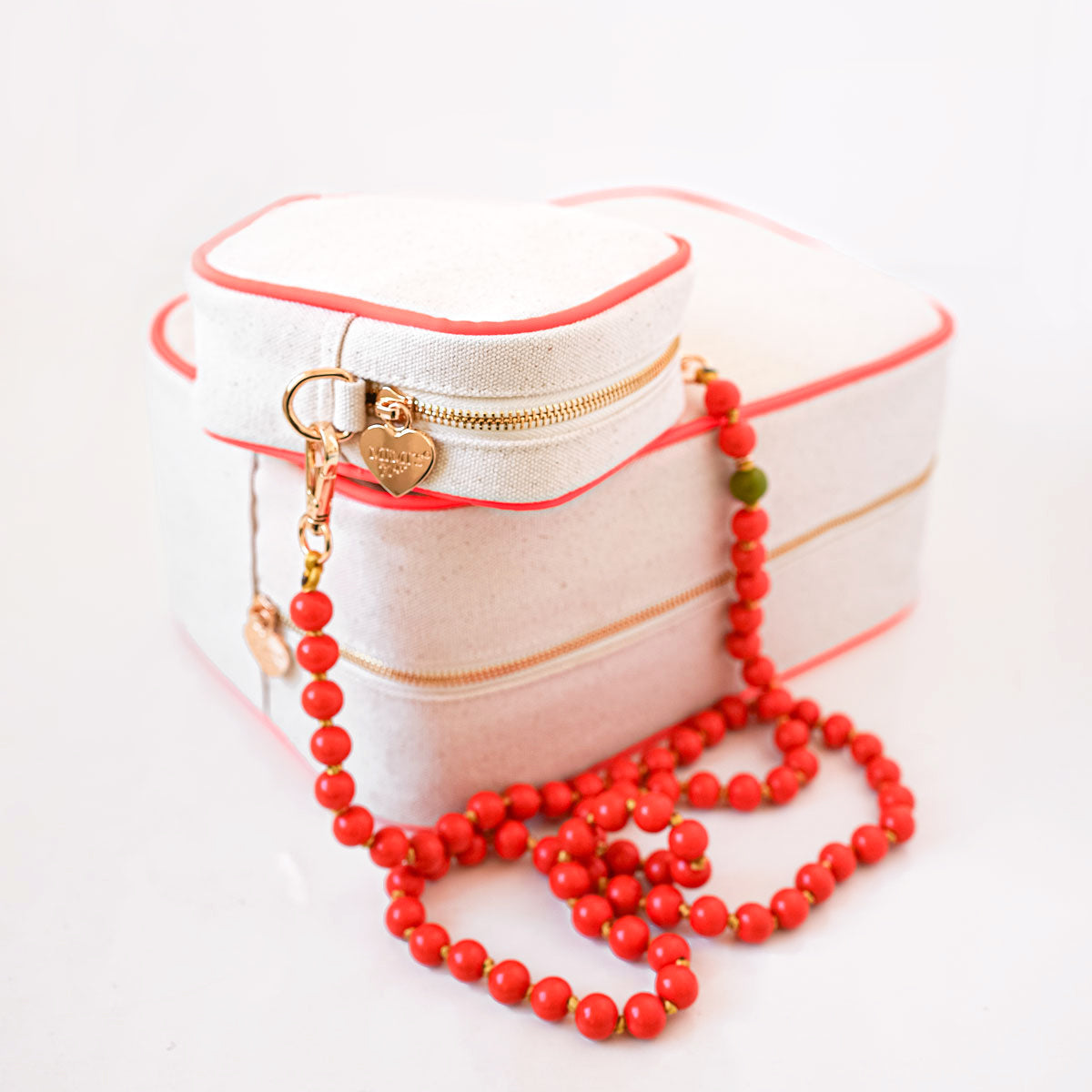 Lily Canvas Tasche Neon Orange