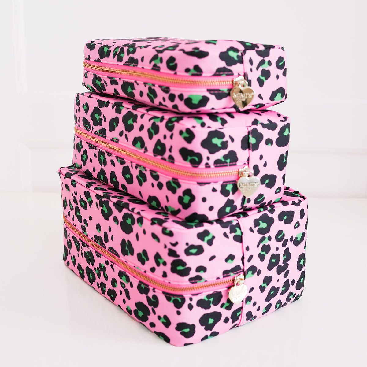 3er Taschen-Set Nr. 1 Pink Leo