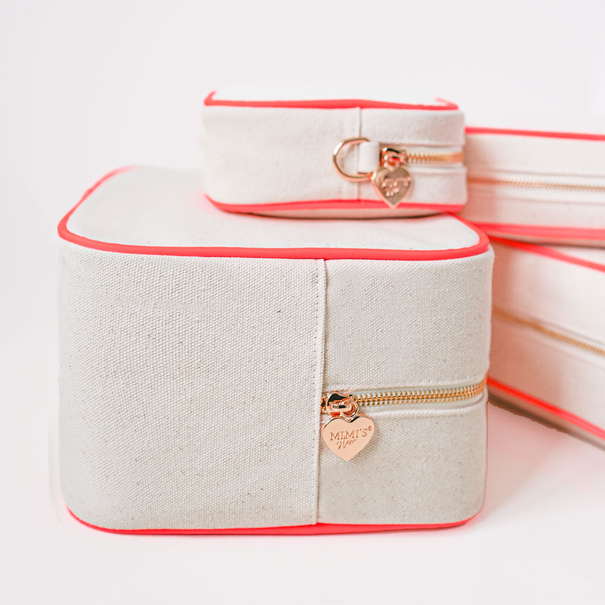 Ava Canvas Kulturtasche Neon Orange