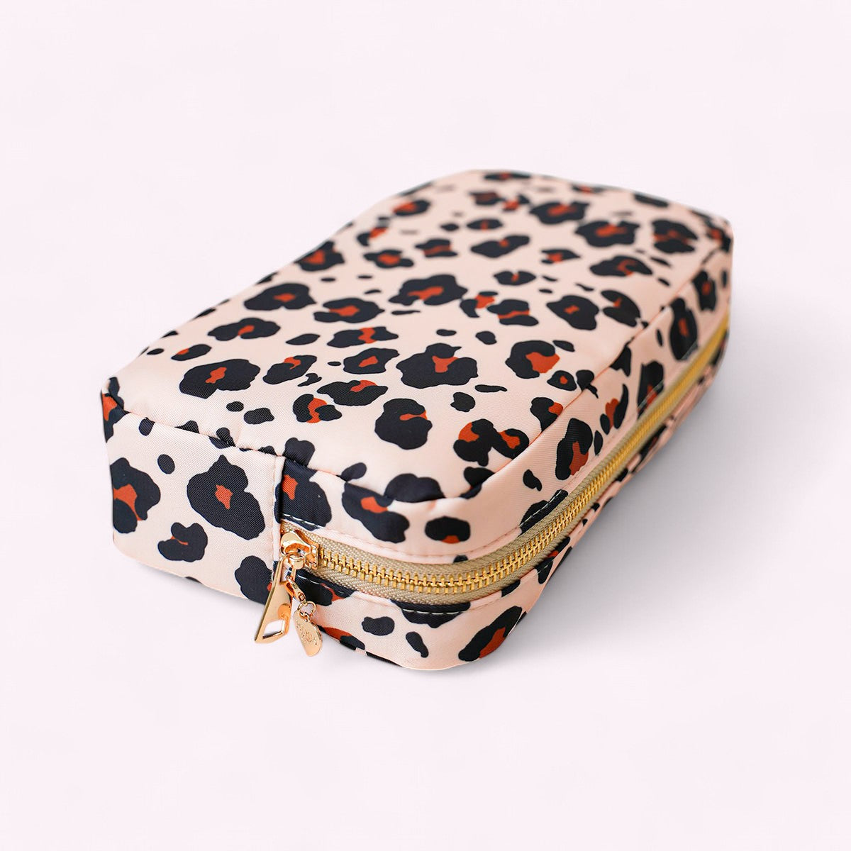 Belle Make-Up Tasche Leo Beige