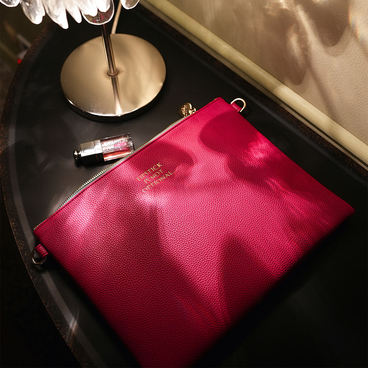 Stella Clutch Raspberry