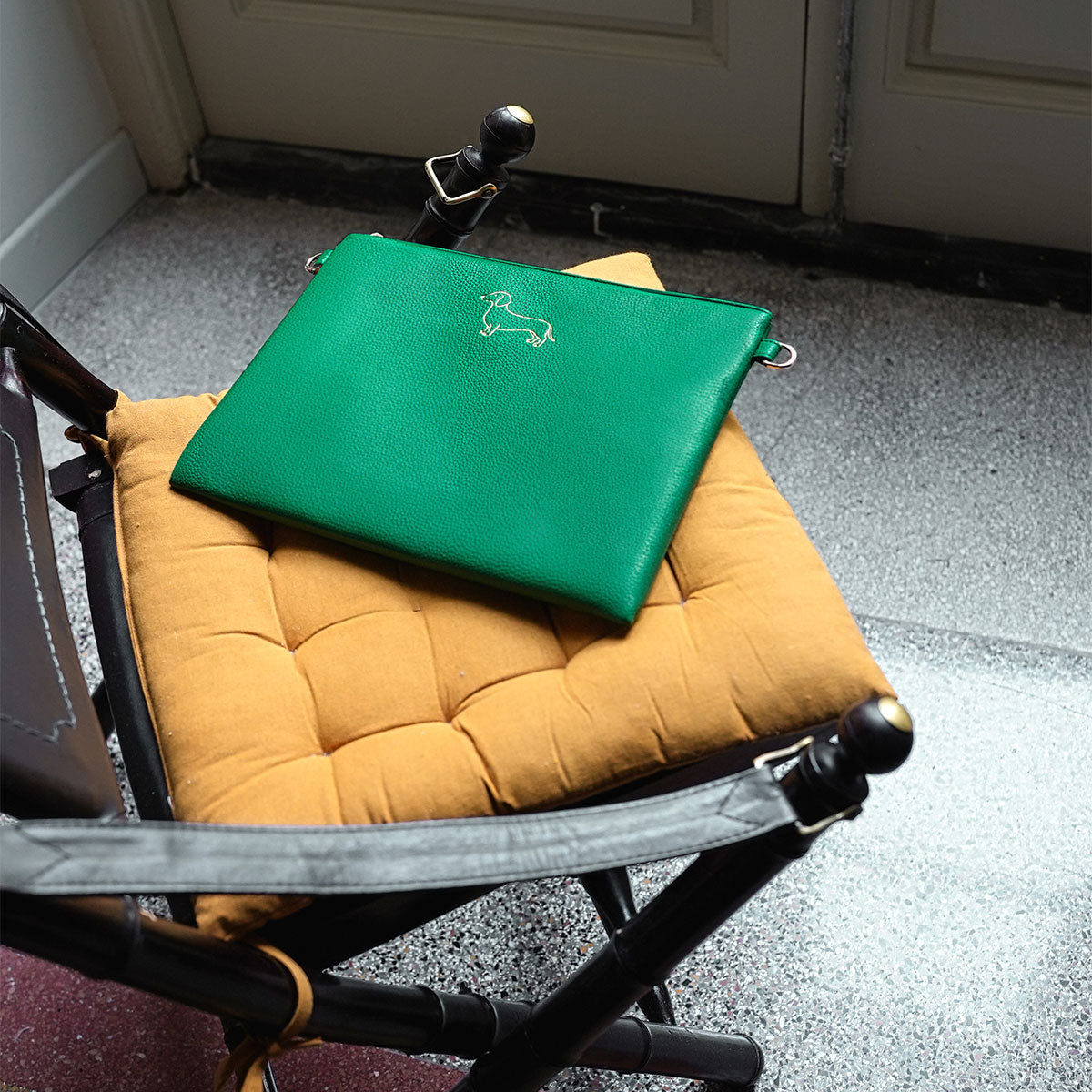 Stella Clutch Moss Green