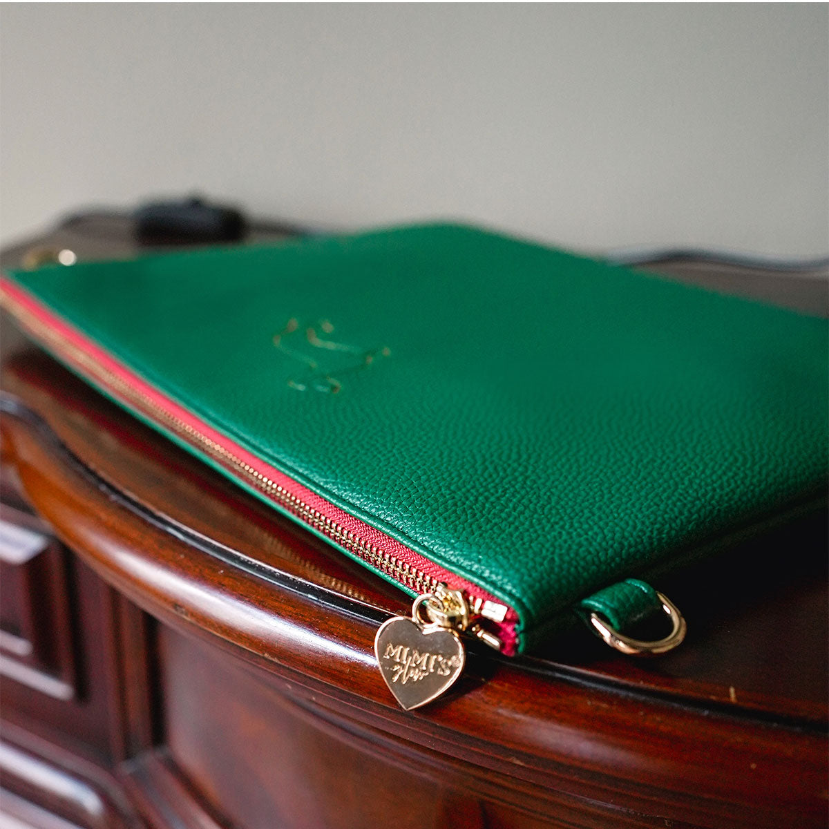 Stella Clutch Moss Green