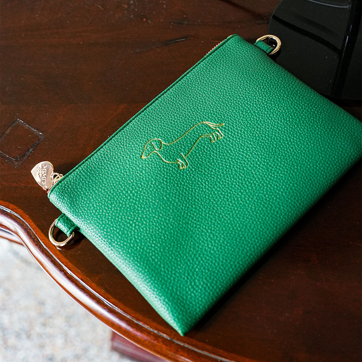 Lia Pouch Moss Green