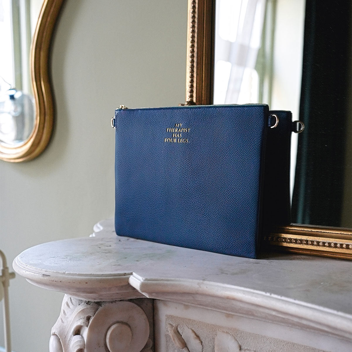 Stella Clutch Navy