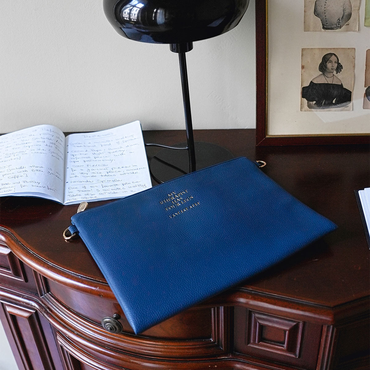 Stella Clutch Navy