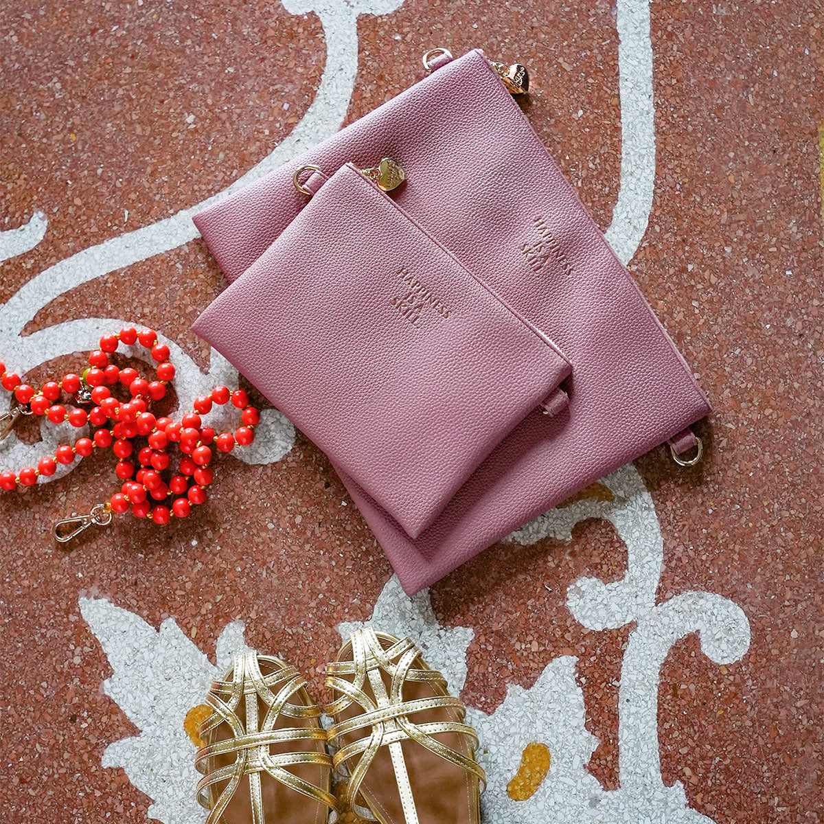 Lia Pouch Taupe
