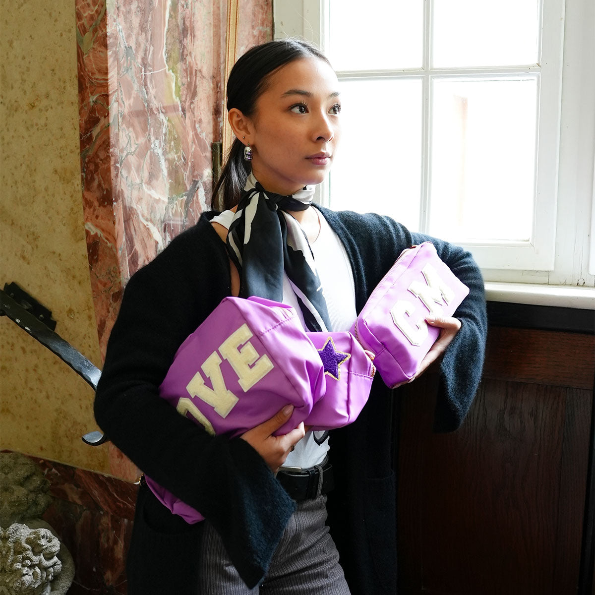 2er Taschen-Set Nr. 3 Violet