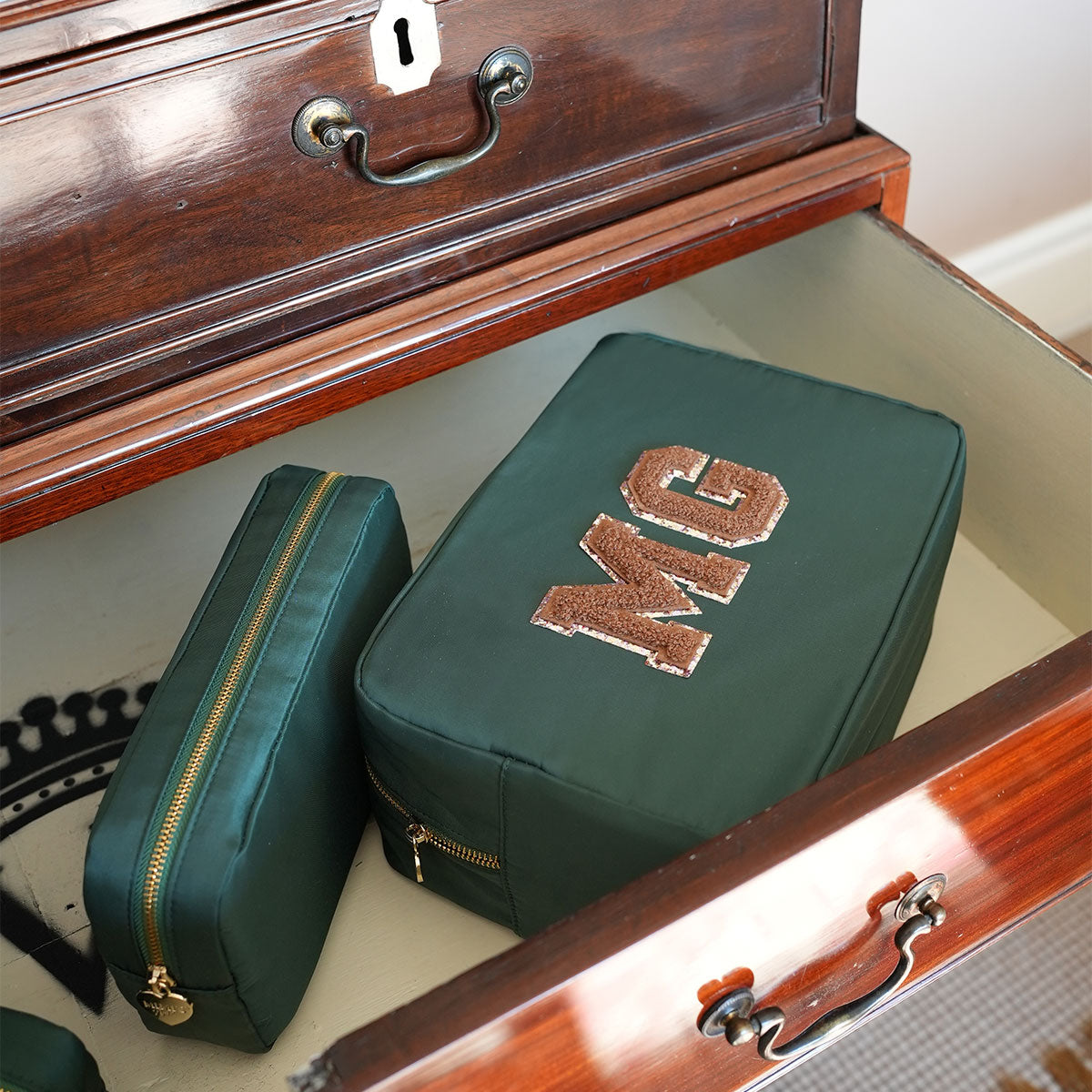 3er Taschen-Set Nr. 1 Forest Grün