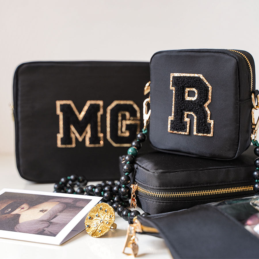 Belle Make-Up Tasche Schwarz