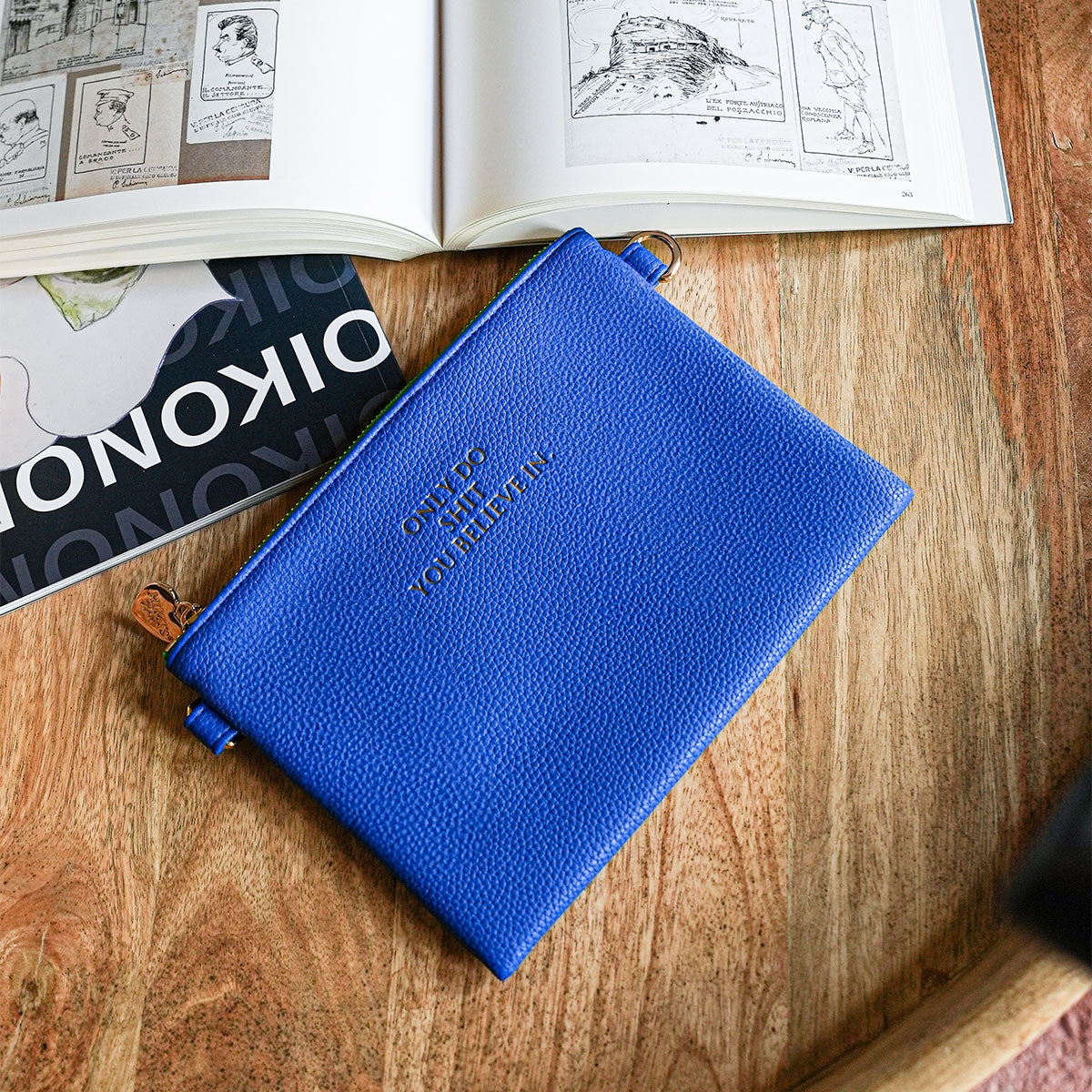 Lia Pouch Azure Blue