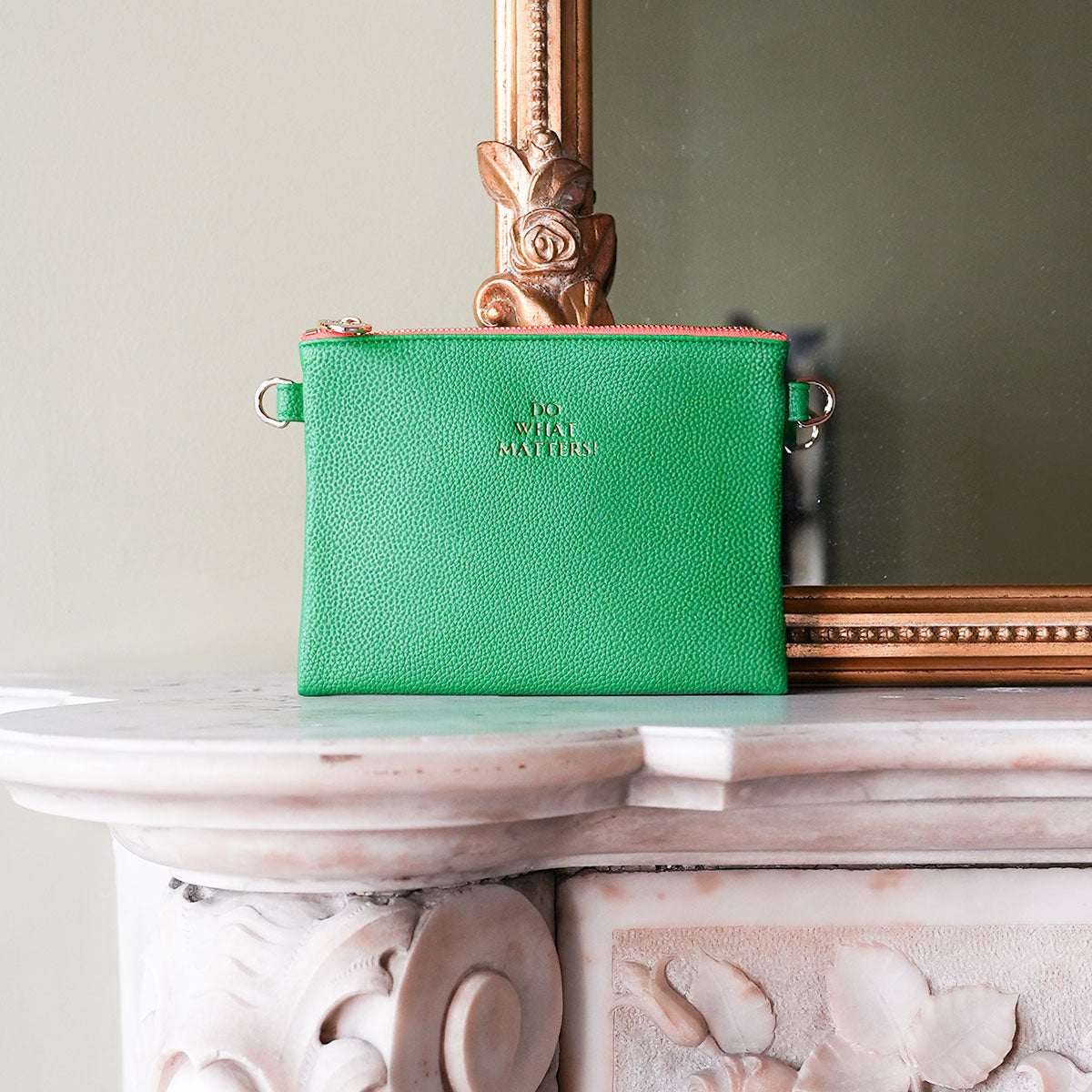 Stella Clutch Clover Green