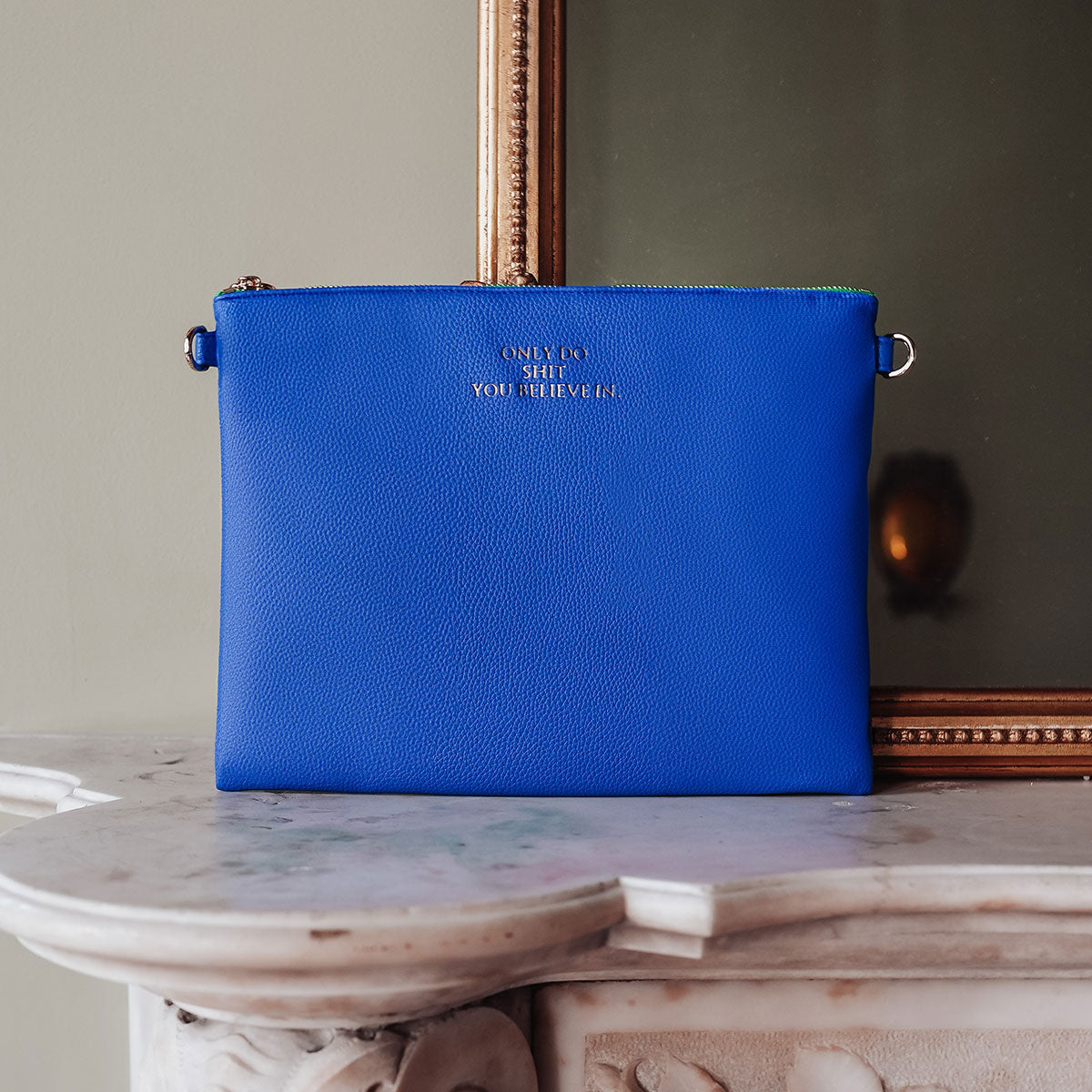 Stella Clutch Azure Blue