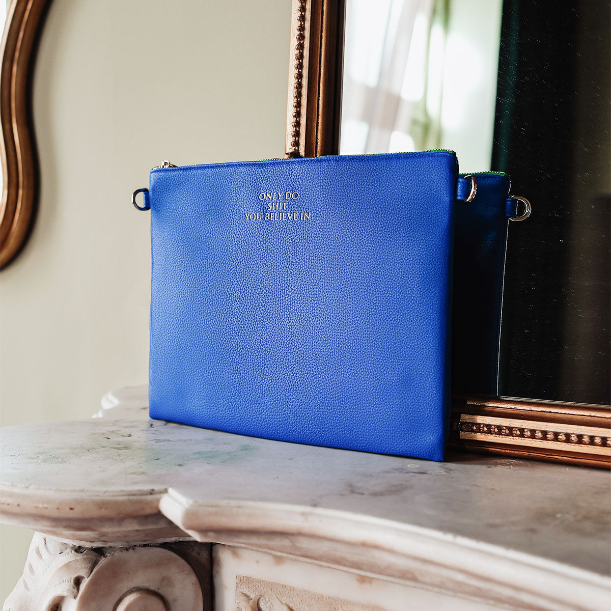 Stella Clutch Azure Blue
