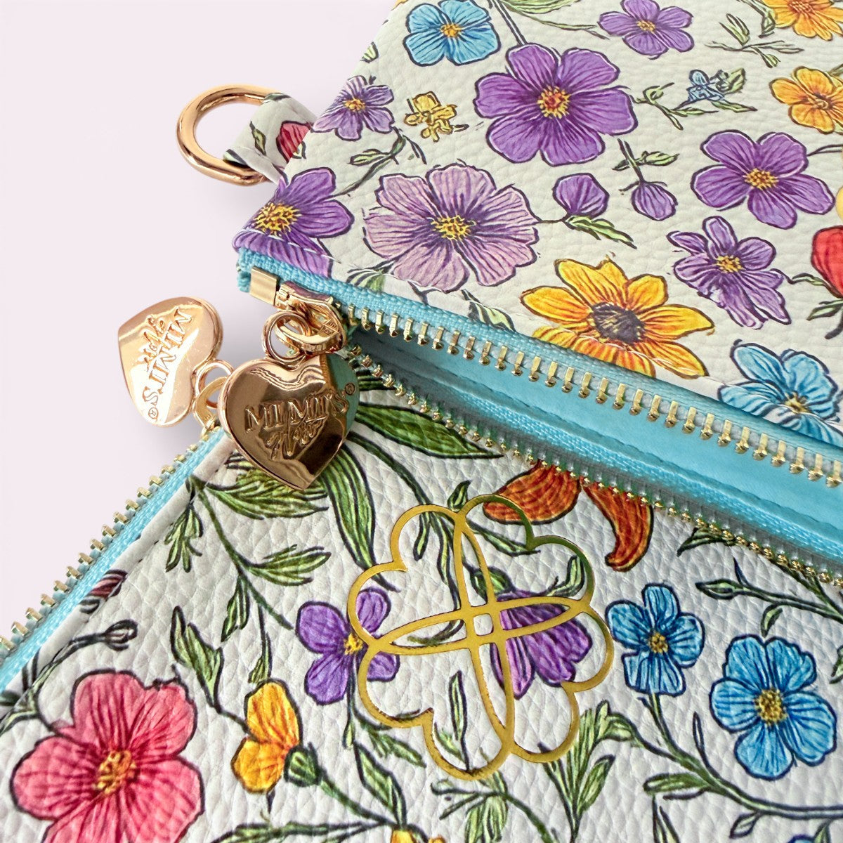 Stella Clutch Floral Creme