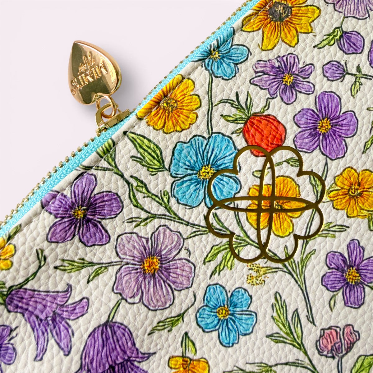 Stella Clutch Floral Creme