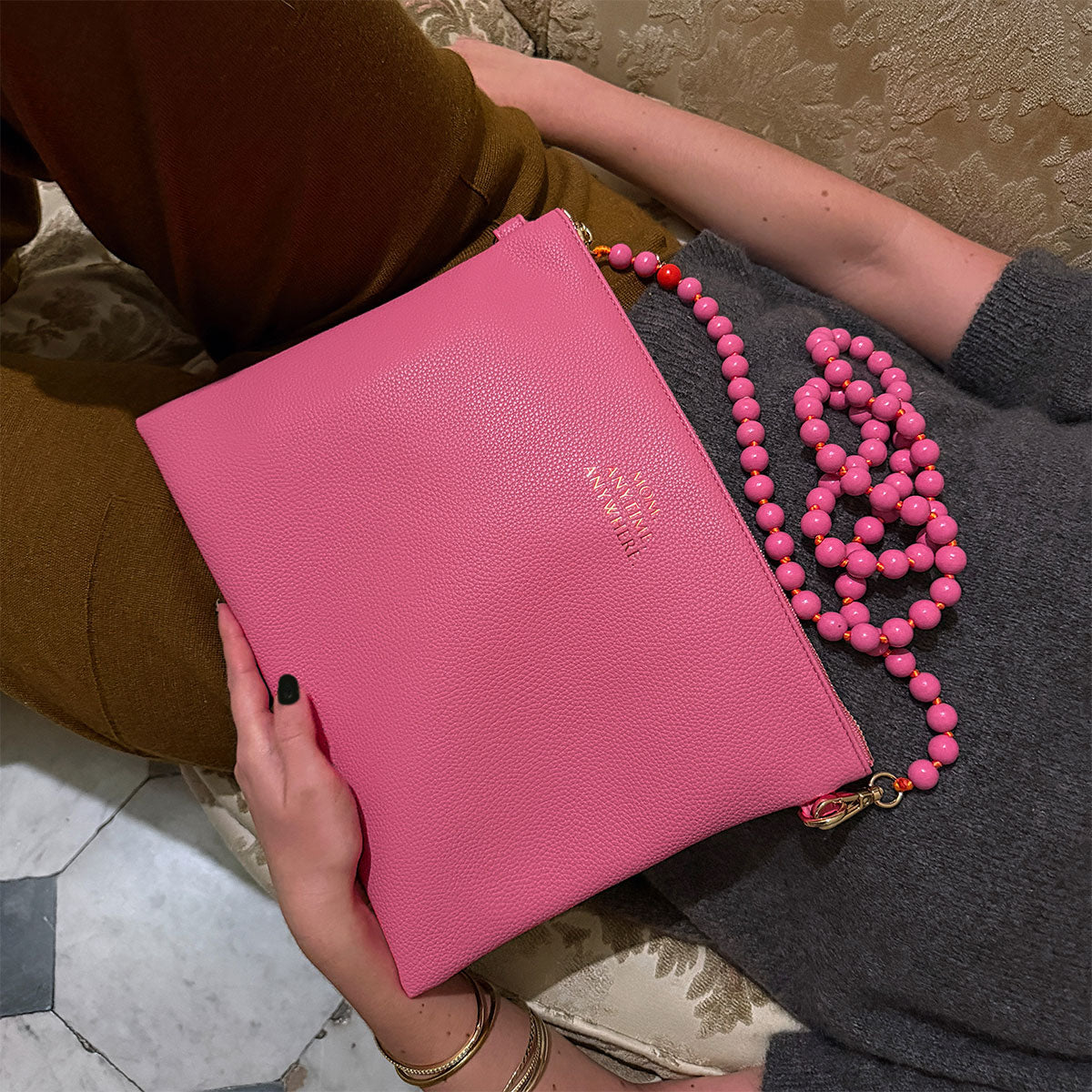 Stella Clutch Flamingo