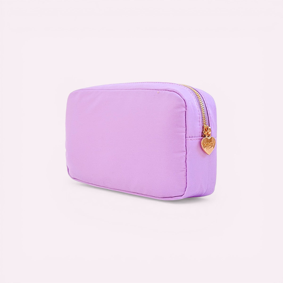 Handbestickte Pouch Voilà Flieder