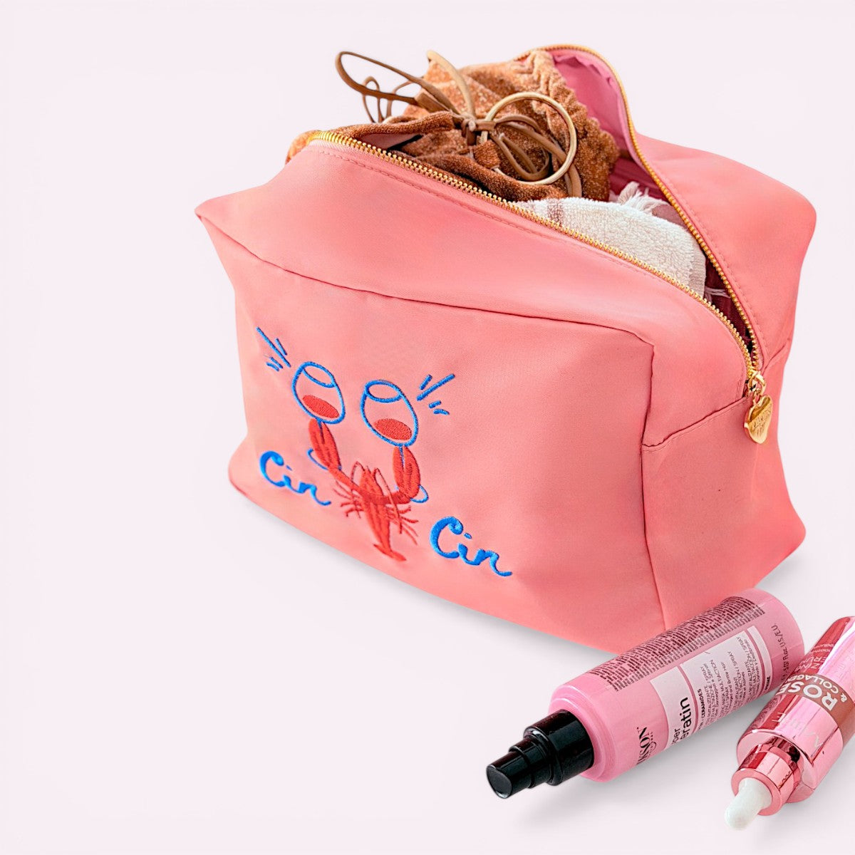Handbestickte Nylon Tasche Chin Chin
