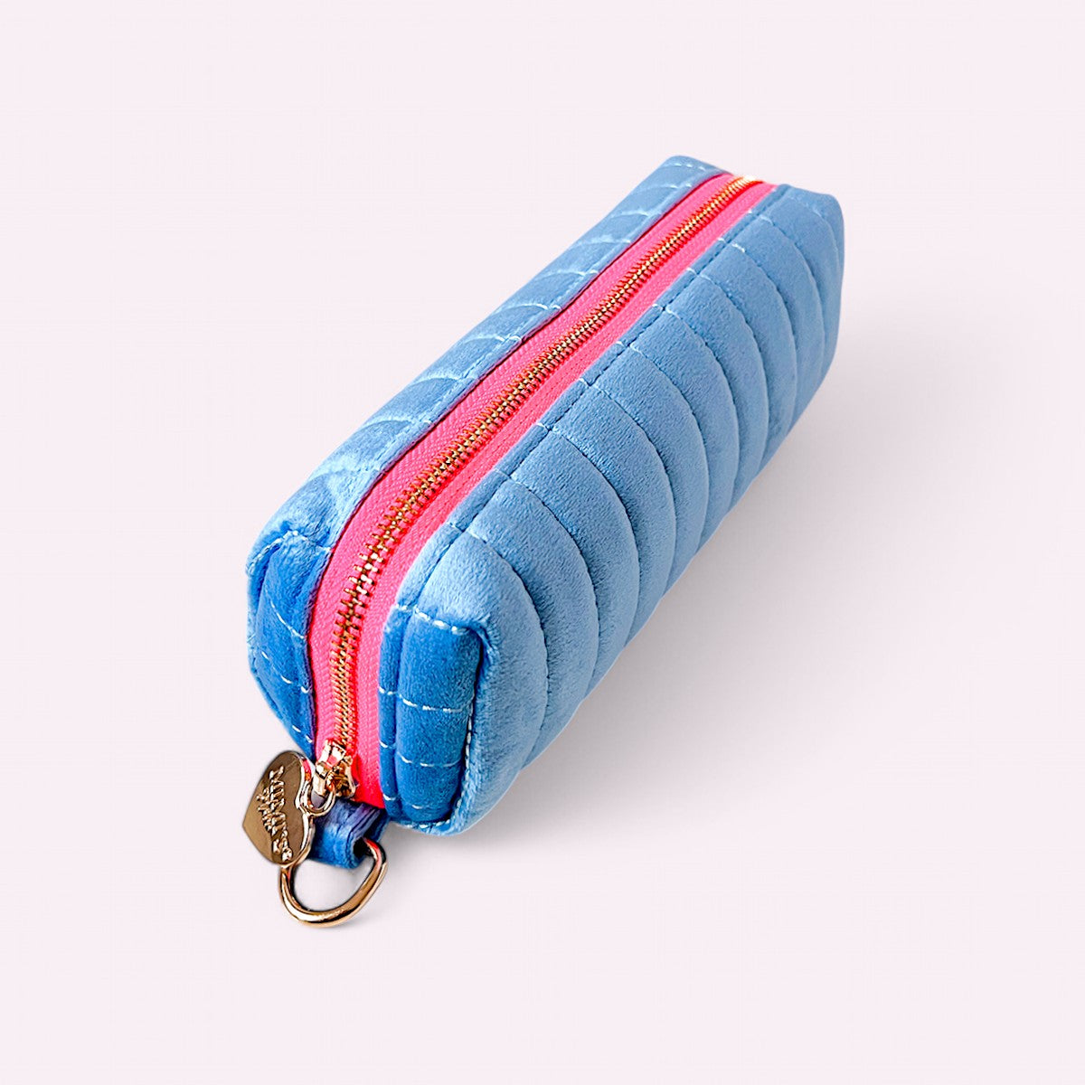 Selma Samt Mäppchen Malibu Blau