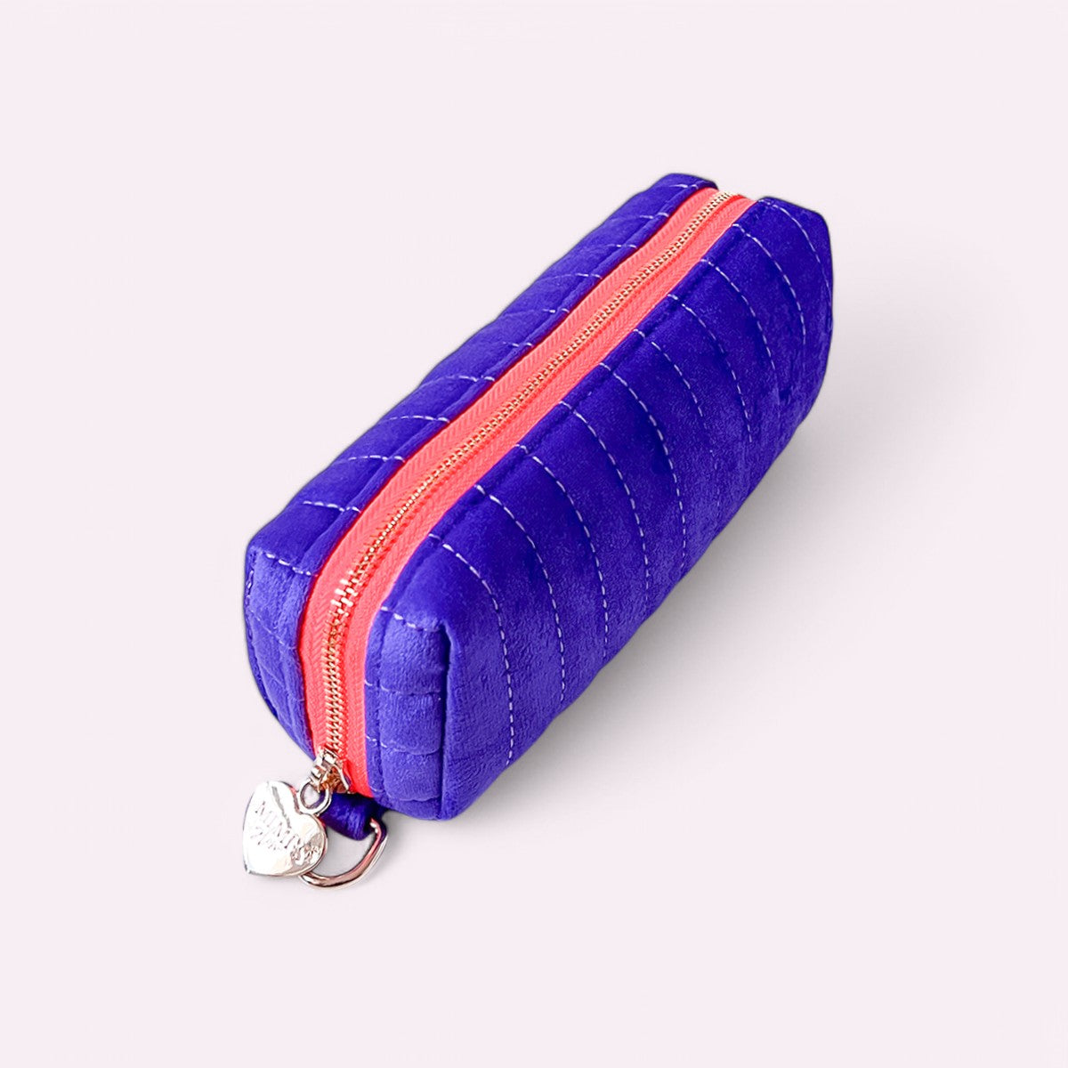 Selma Samt Mäppchen Violet