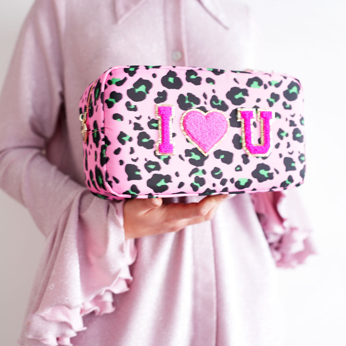 Romy Kosmetiktasche Pink Leo