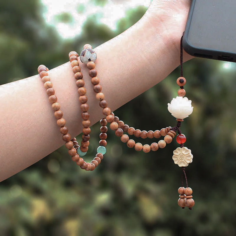 Handykette Boho Love Lotusblüte