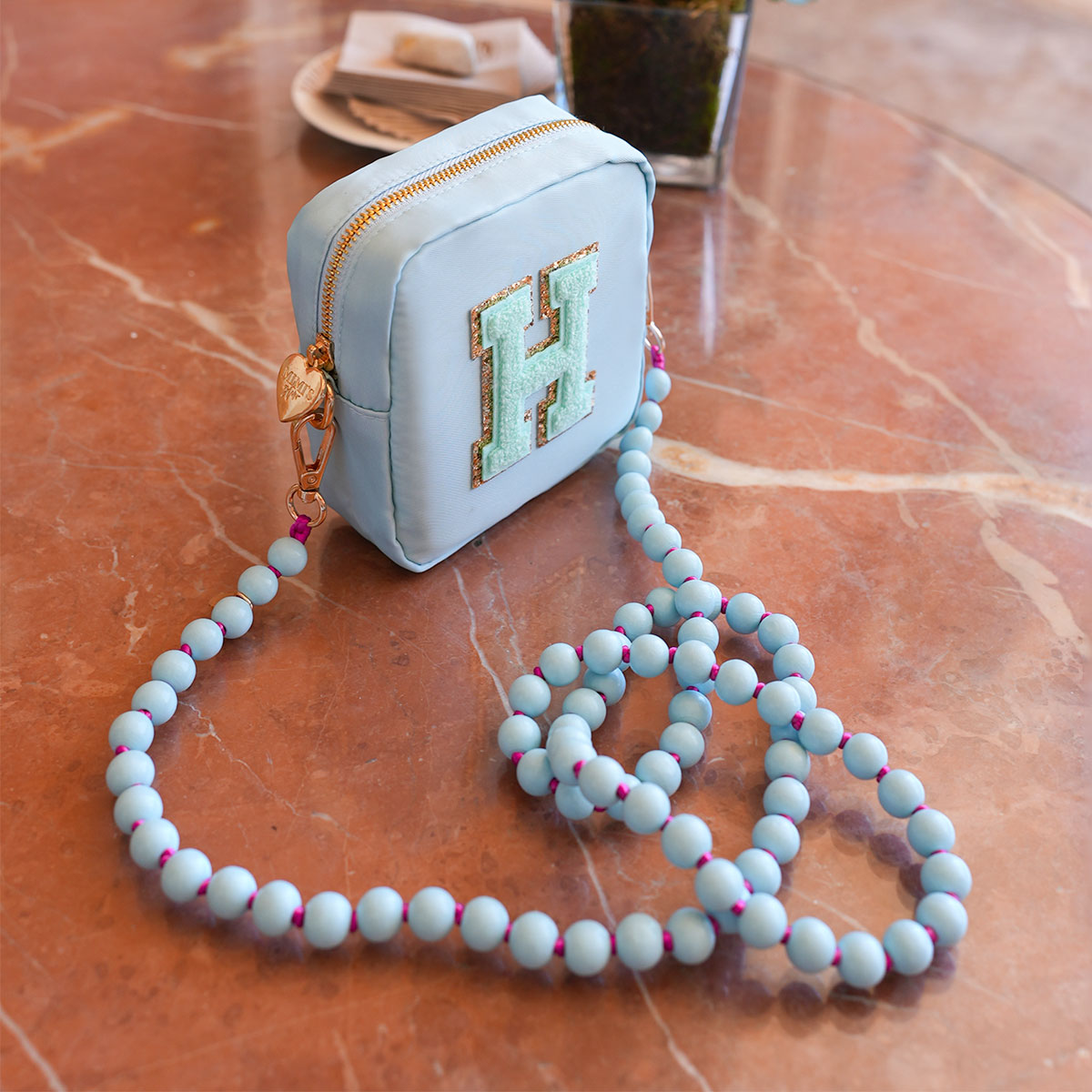 Lily Mini Tasche Aqua