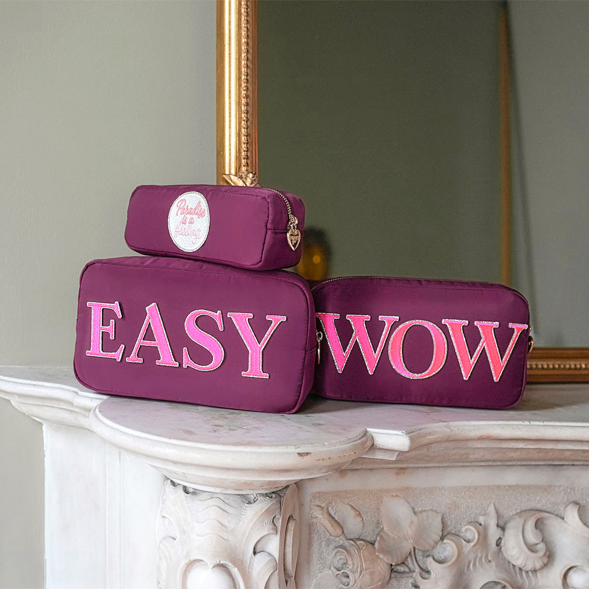 Suki Mäppchen Burgundy