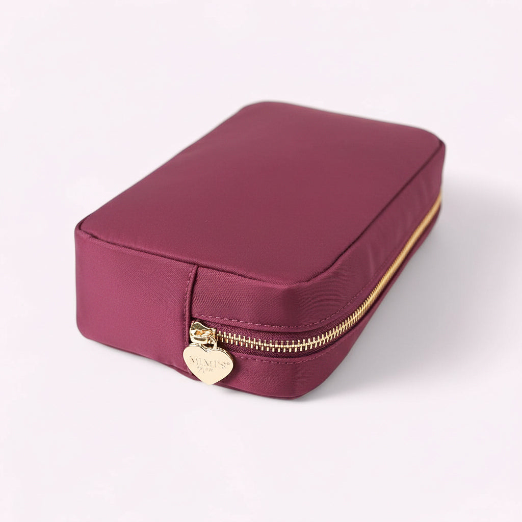 Belle Make-Up Tasche Burgundy