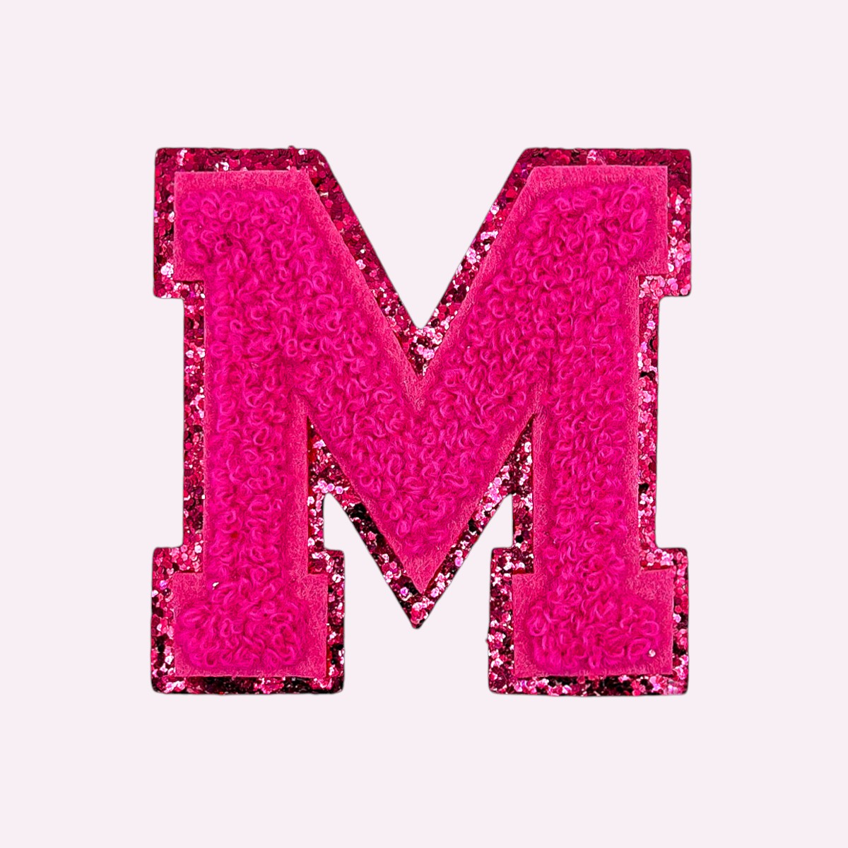 Glitzer Buchstaben Hot Pink Glitter