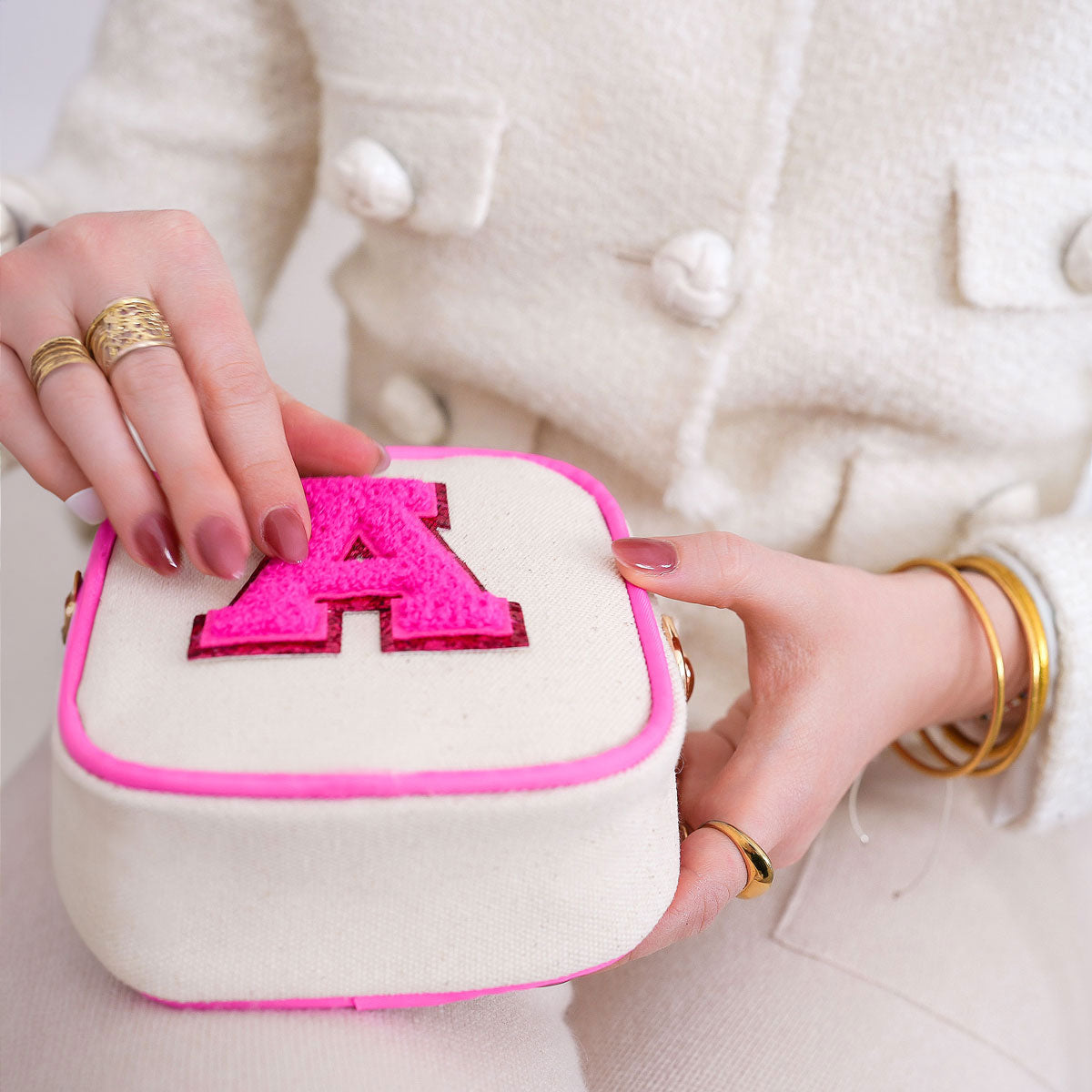 Glitzer Buchstaben Hot Pink Glitter