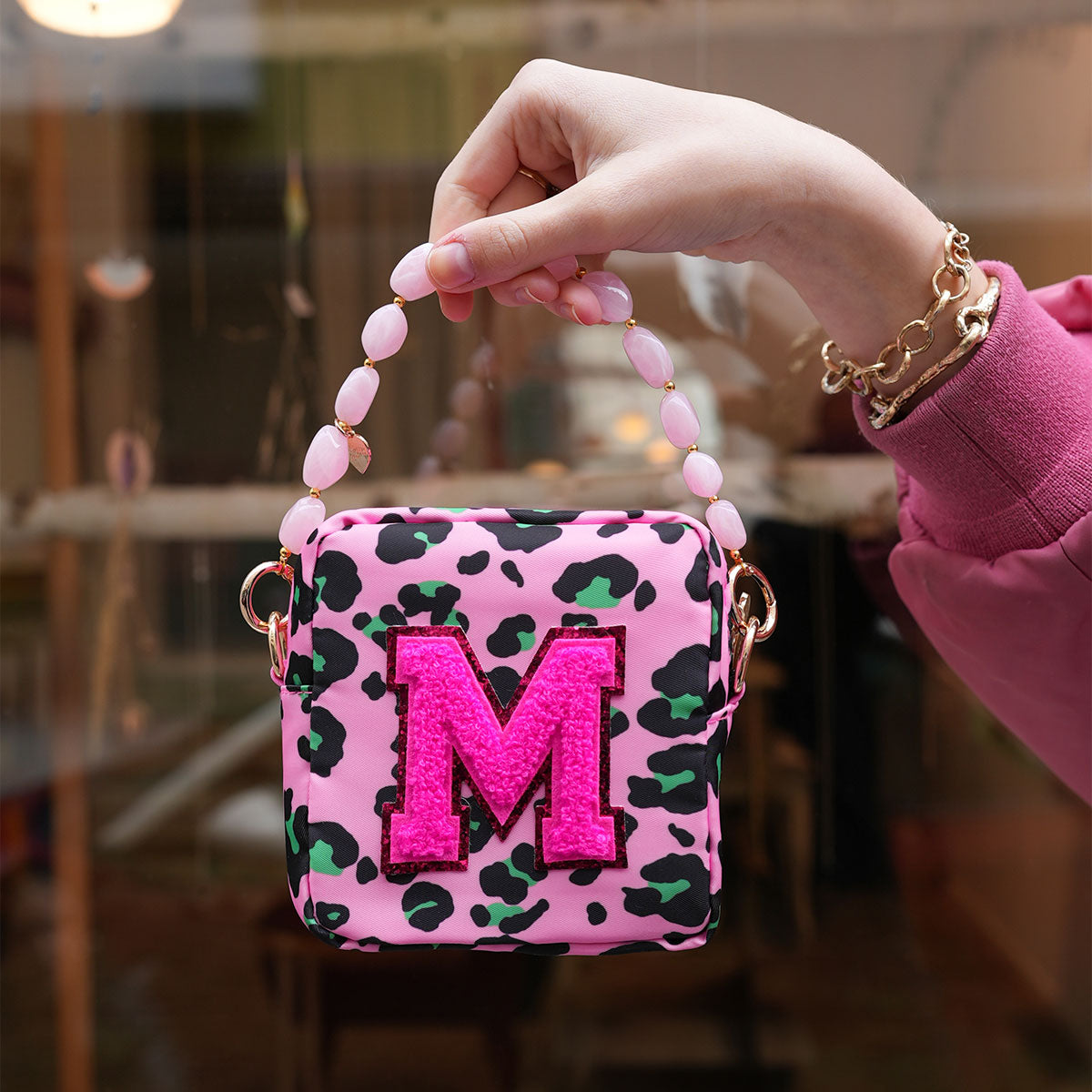 Glitzer Buchstaben Hot Pink Glitter