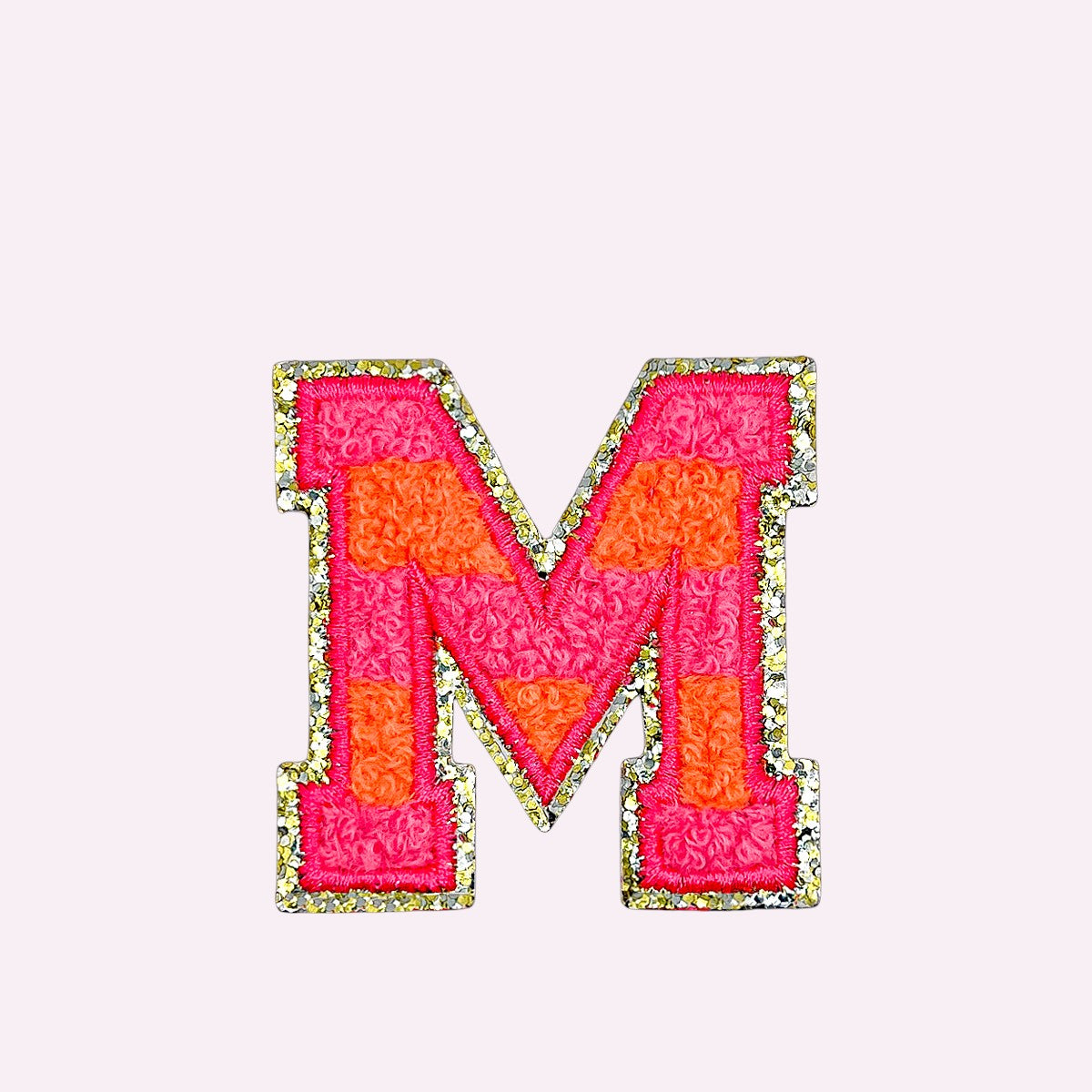 Glitzer Buchstaben Duo Color