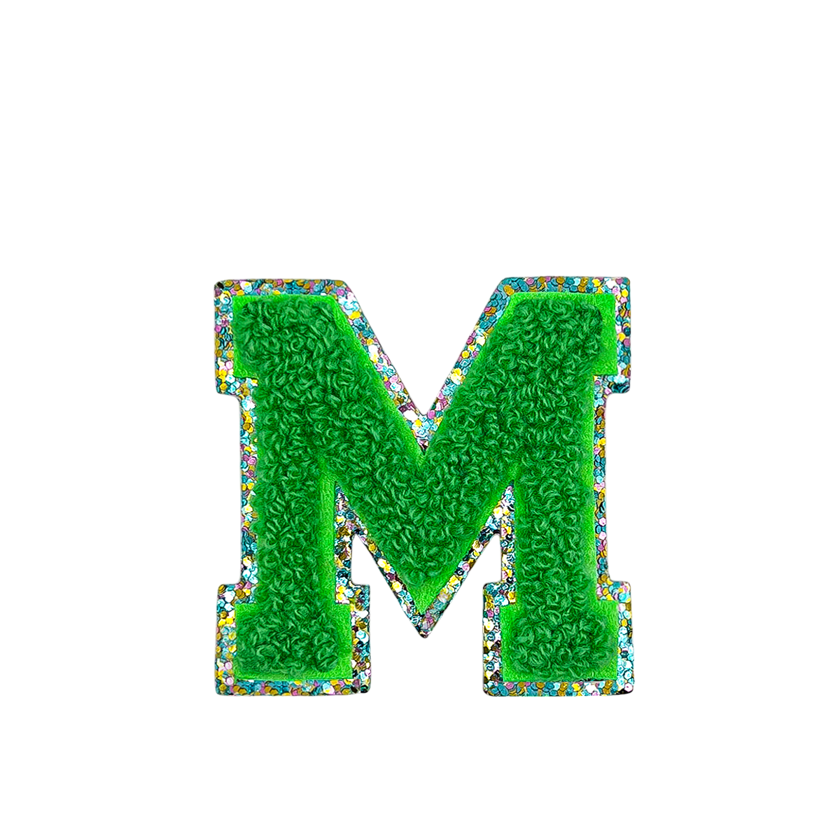 Glitzer Buchstaben Farn Candy Glitter