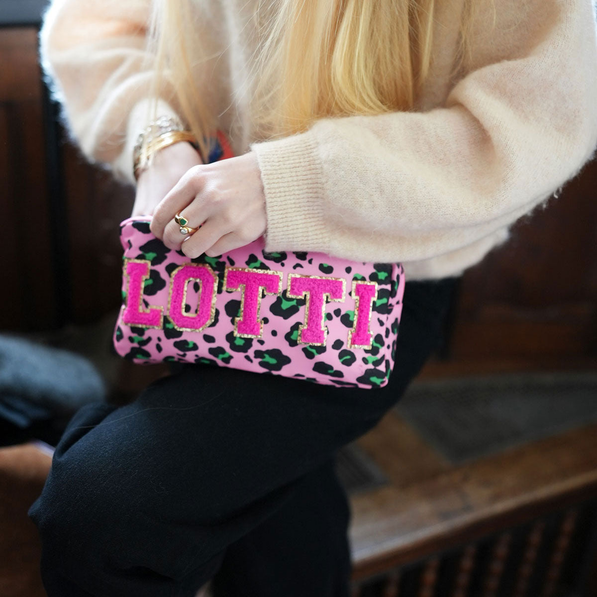 Glitzer Buchstaben Hot Pink