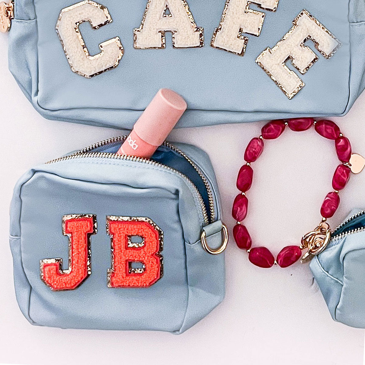 Glitzer Buchstaben Mandarine