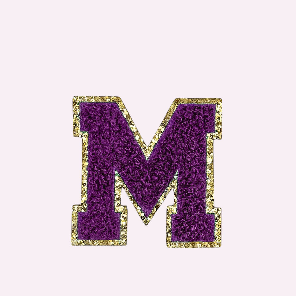 Glitzer Buchstaben Lila