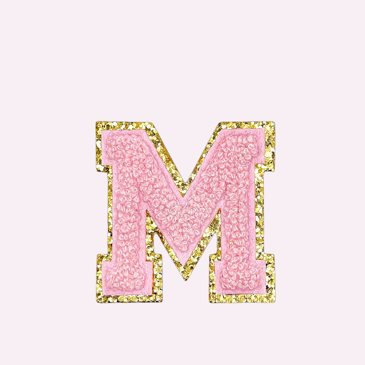 Glitzer Buchstaben Rosé