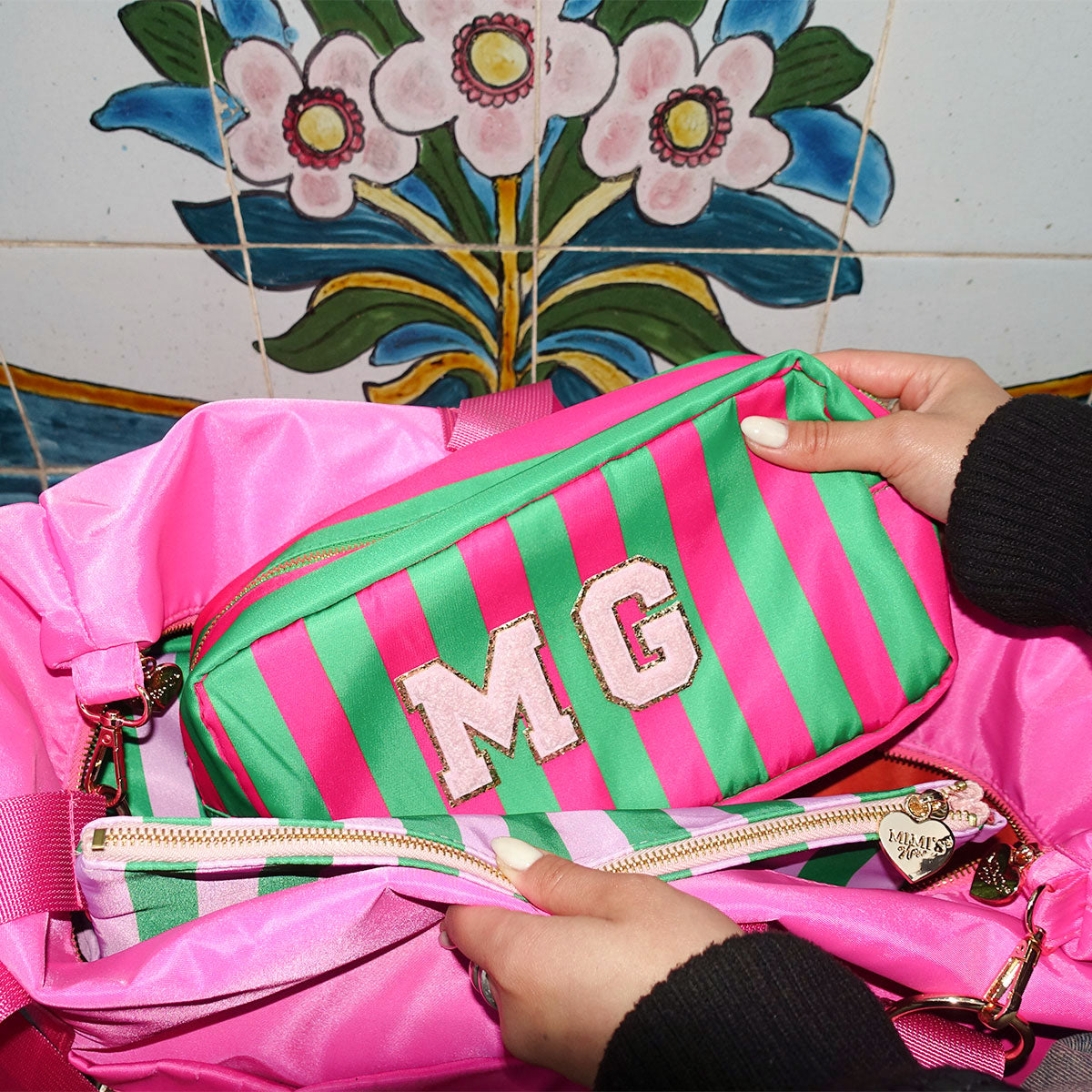 Glitzer Buchstaben Rosé