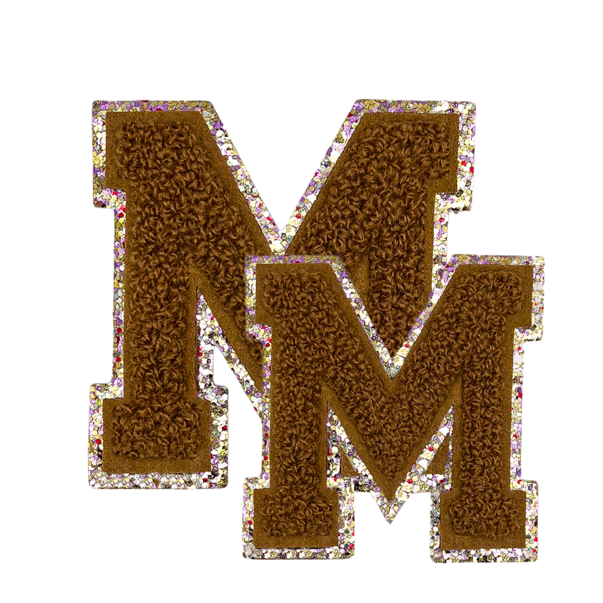 Glitzer Buchstaben Chocolate Glitter