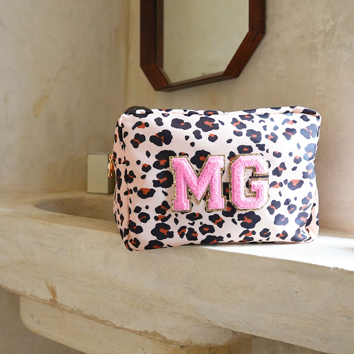 Glitzer Buchstaben Flamingo