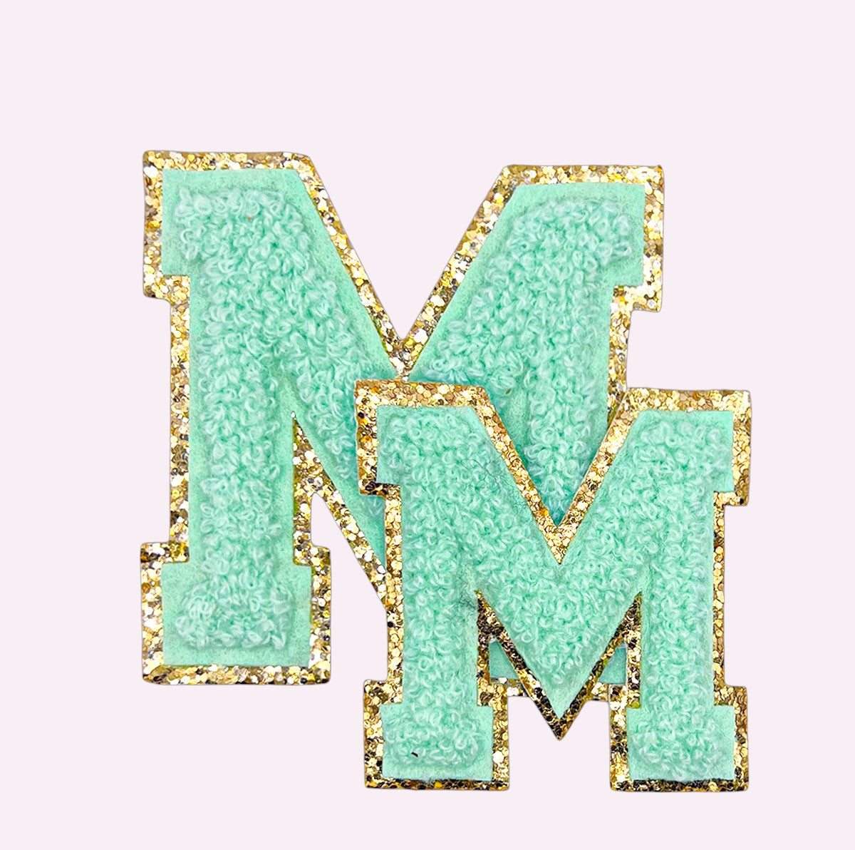 Glitzer Buchstaben Mint