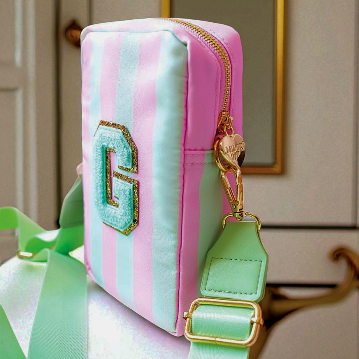 Glitzer Buchstaben Mint