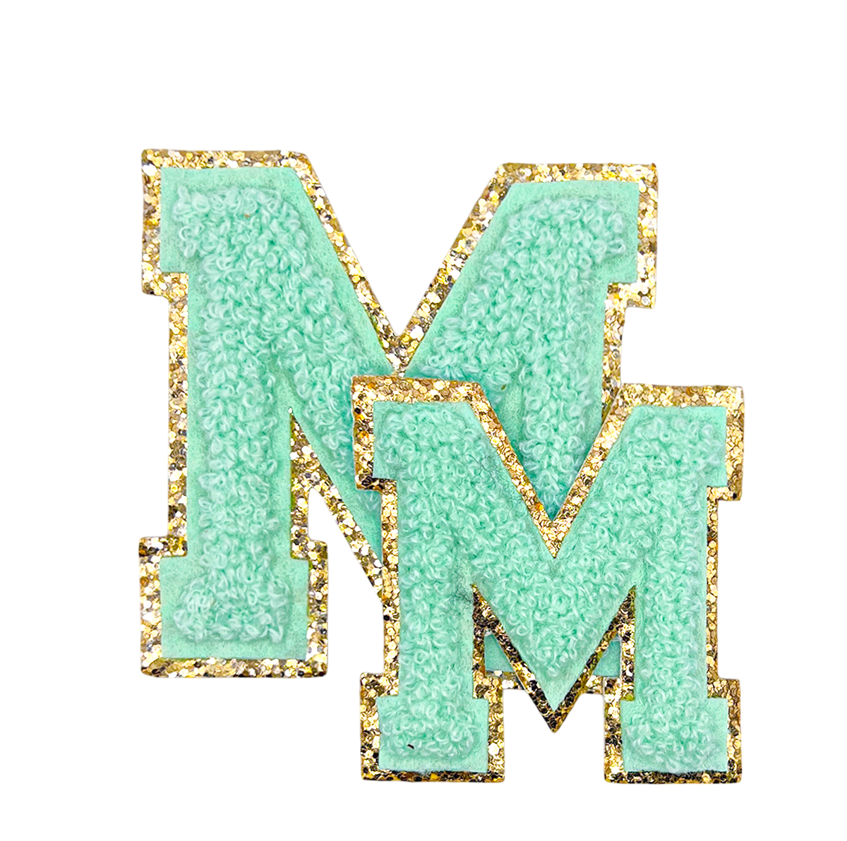 Glitzer Buchstaben Mint