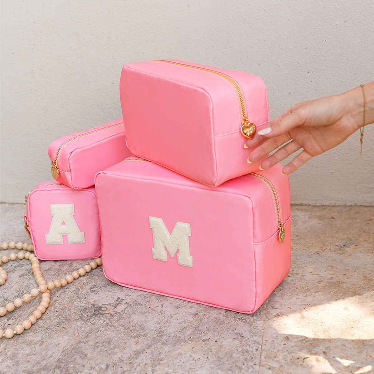 No Glitzer Buchstaben Creme