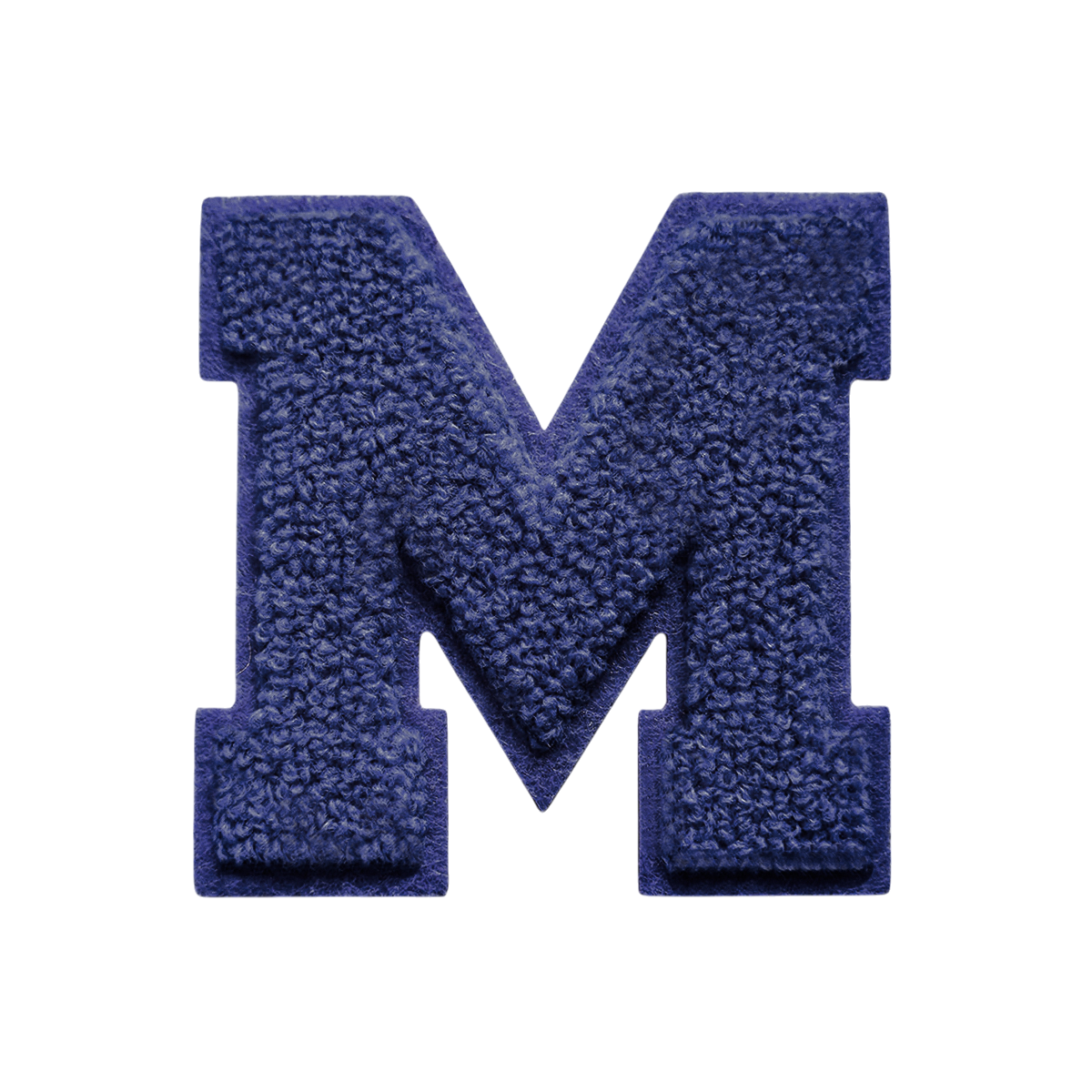 No Glitzer Buchstaben Midnight Blau