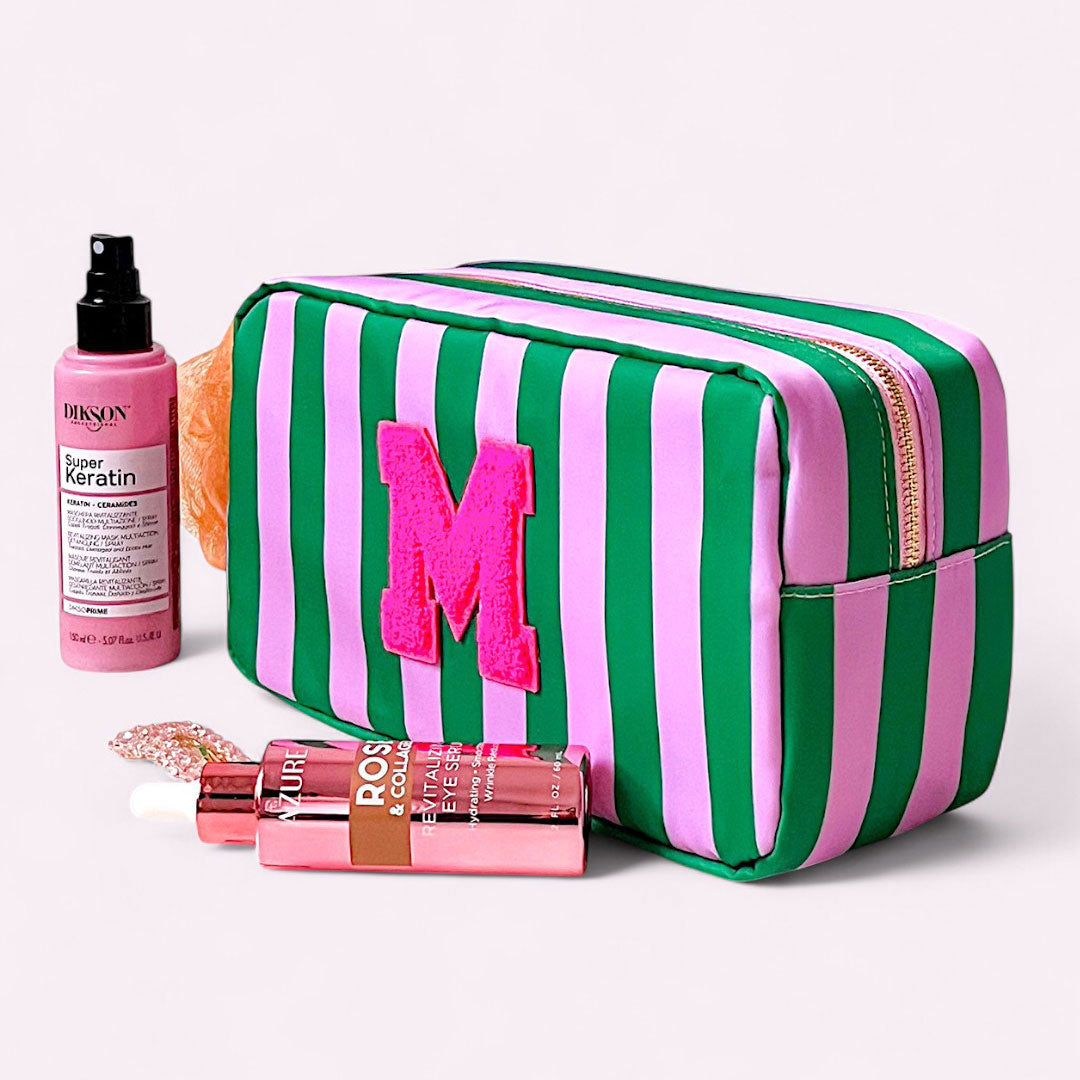 No Glitzer Buchstaben Hot Pink